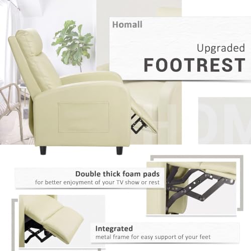 Homall Adjustable Recliner Armchair