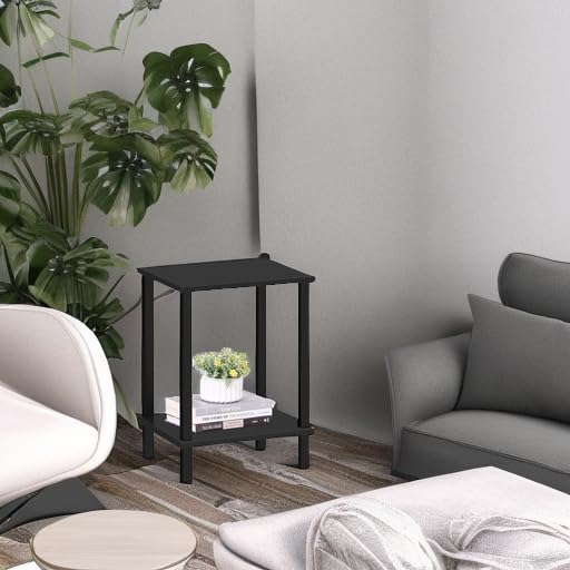 TUTOTAK Two-Tier Side Table