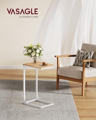 VASAGLE C-Shaped Side Table