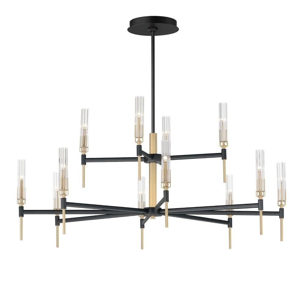Maxim Flambeau 12-Light Chandelier