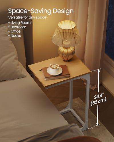 VASAGLE C-Shaped Side Table