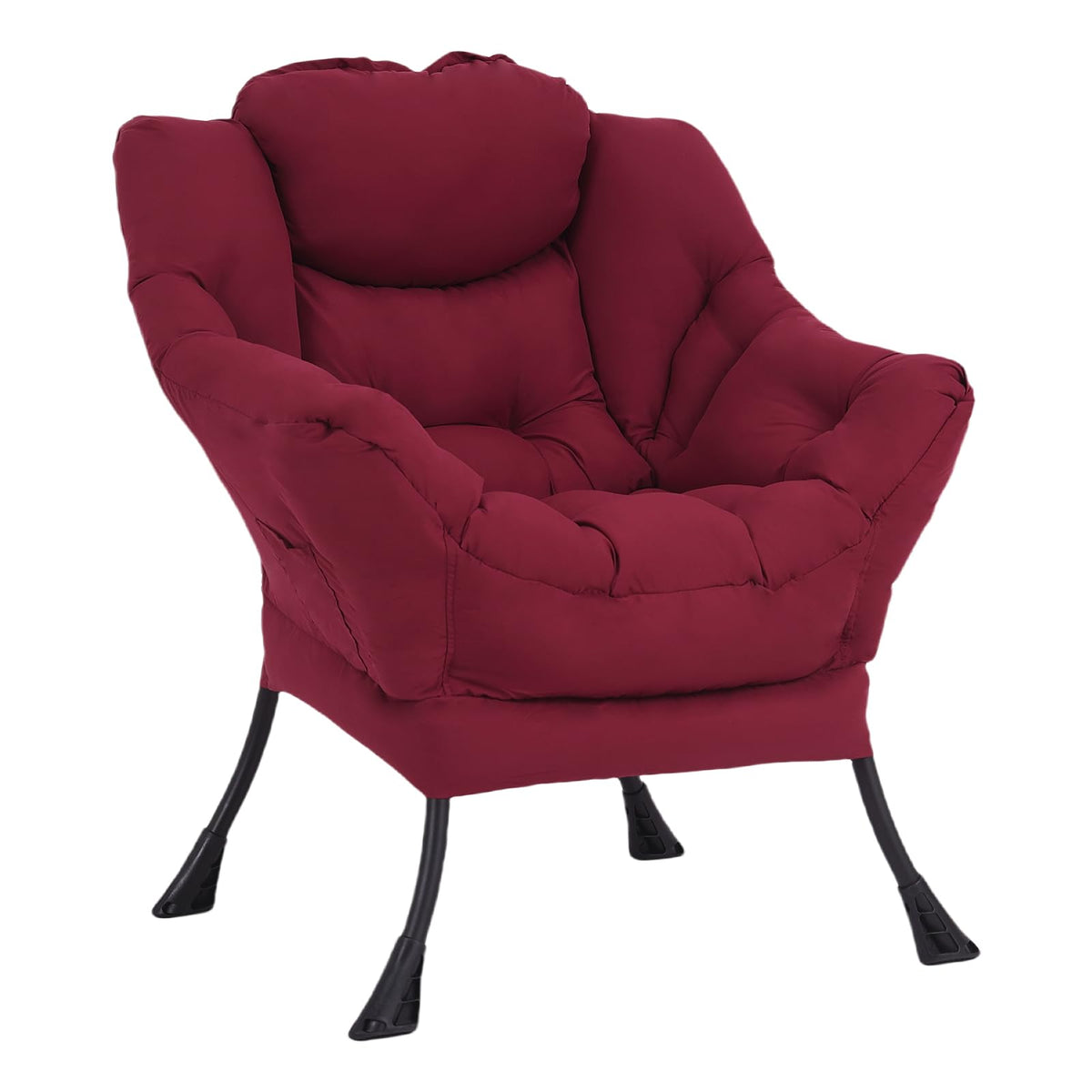 Welnow Lounge Armchair with Ottoman