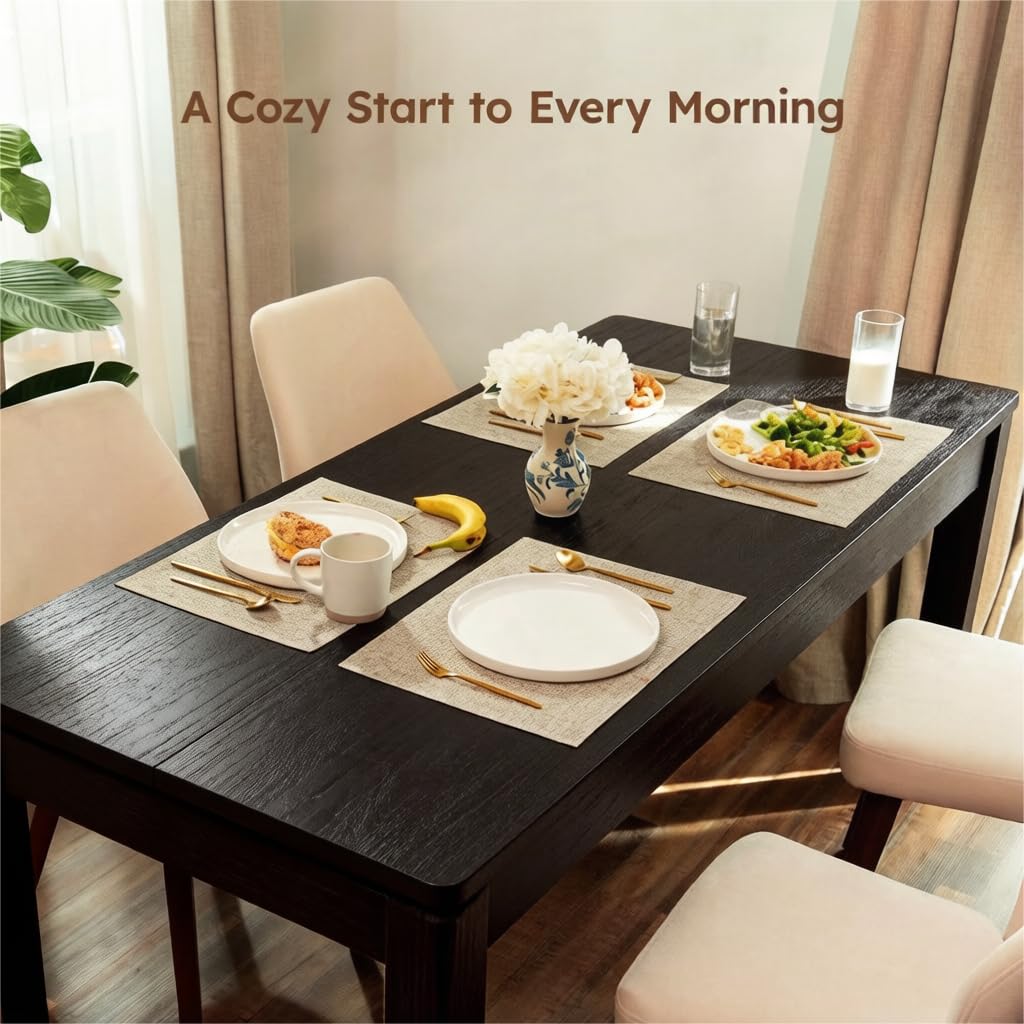 BERRY NEST 70-Inch Farmhouse Dining Table