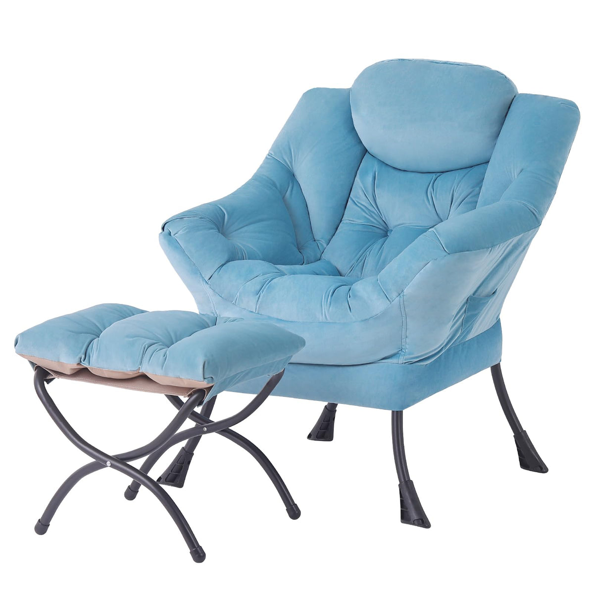 Tiita Lazy Armchair with Ottoman