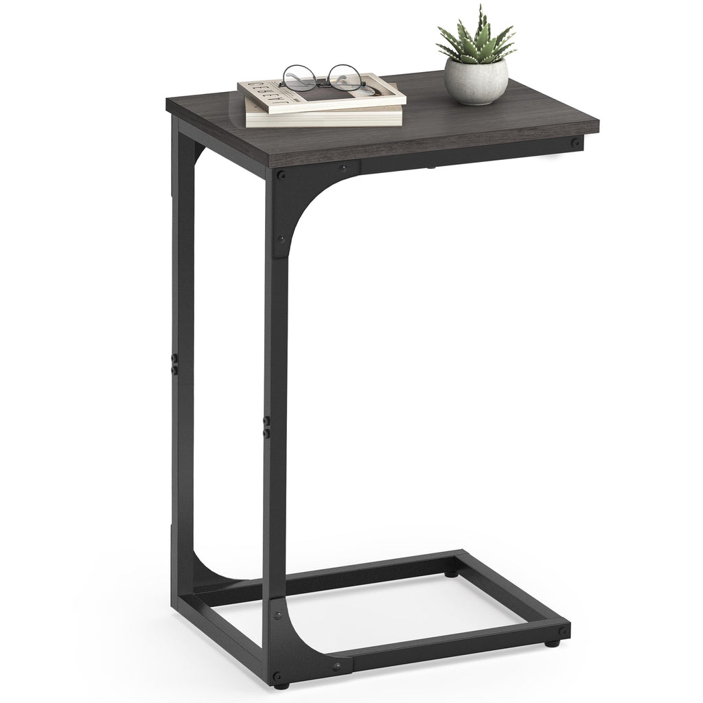 VASAGLE C-Shaped Side Table