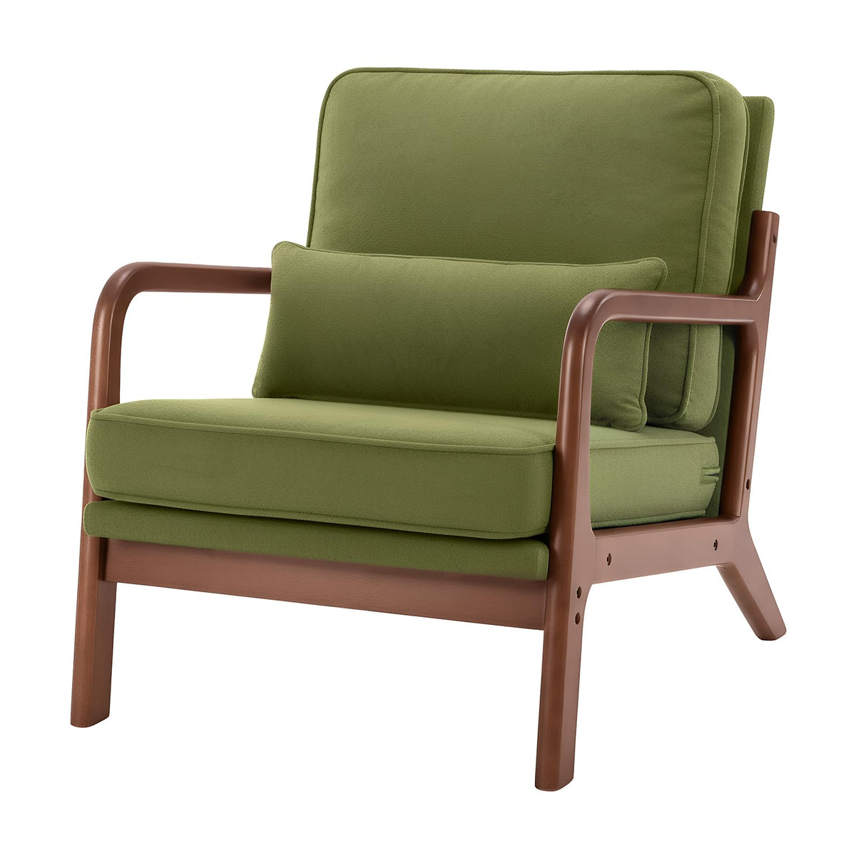 DUMOS Mid-Century Accent Armchair
