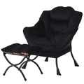 Welnow Lounge Armchair with Ottoman