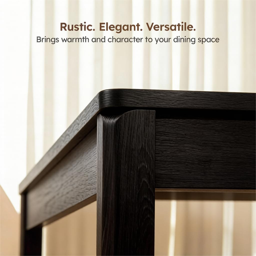 BERRY NEST 70-Inch Farmhouse Dining Table