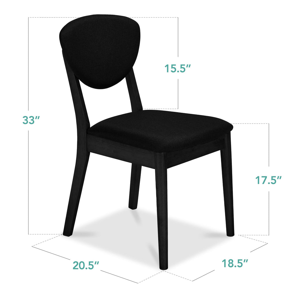 Best Choice Upholstered Wood Dining Chairs
