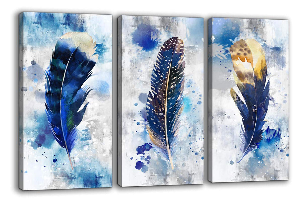 Pogusmavi Large Modern Canvas Wall Art