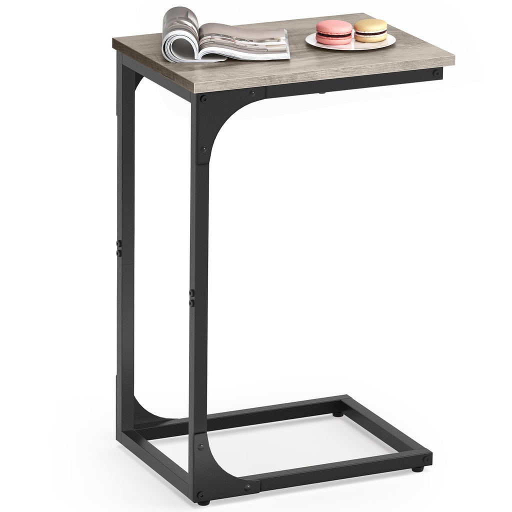 VASAGLE C-Shaped Side Table