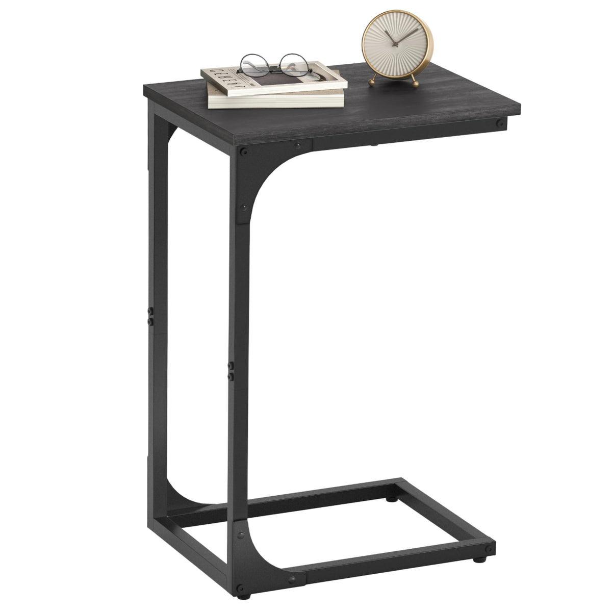 VASAGLE C-Shaped Side Table