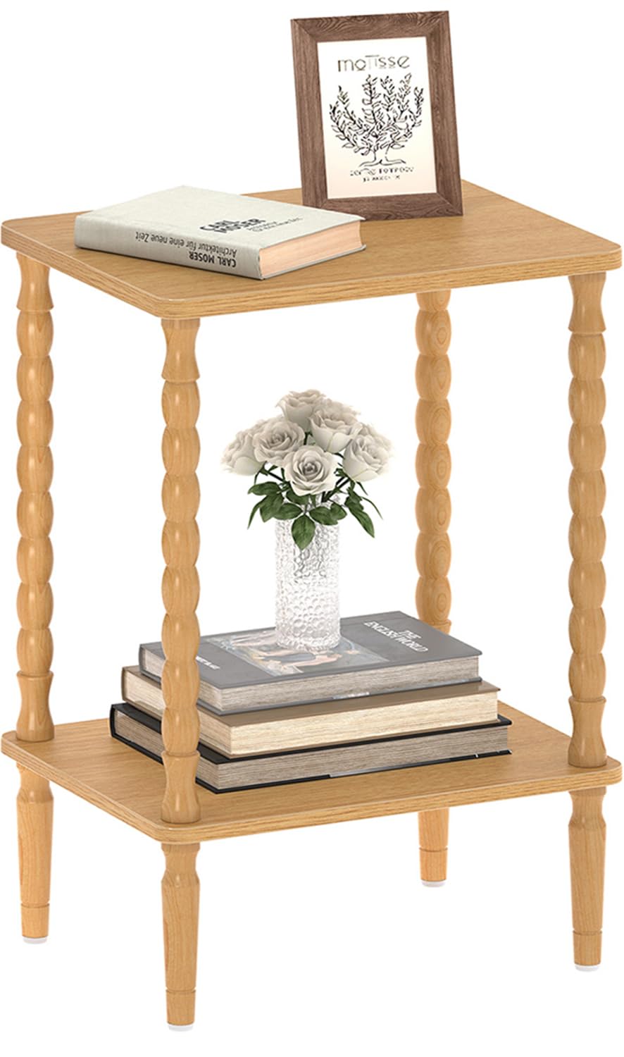 TUTOTAK Two-Tier Side Table