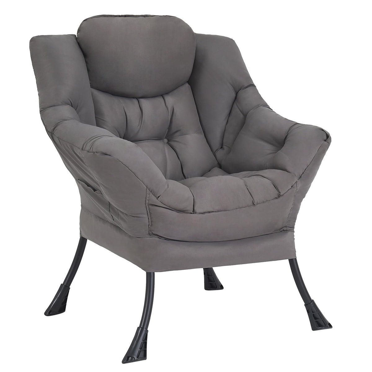 Welnow Lounge Armchair with Ottoman