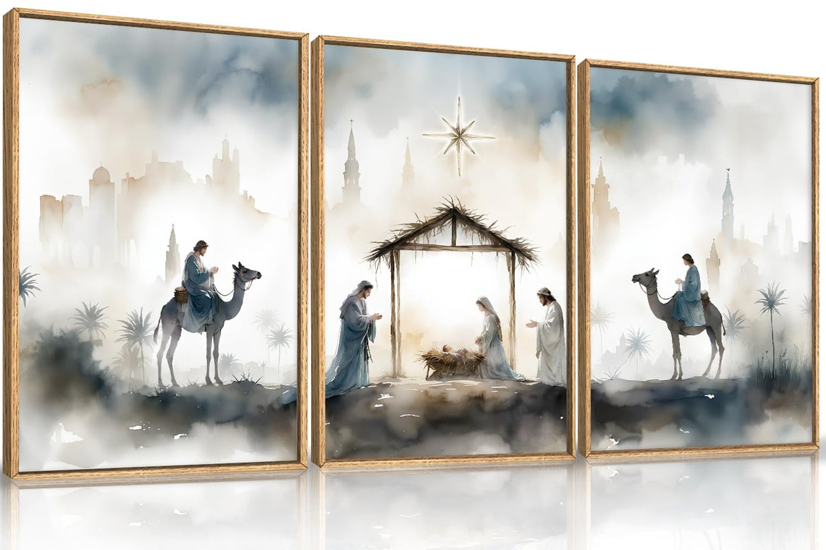 DRACIT Framed Canvas Wall Art Set