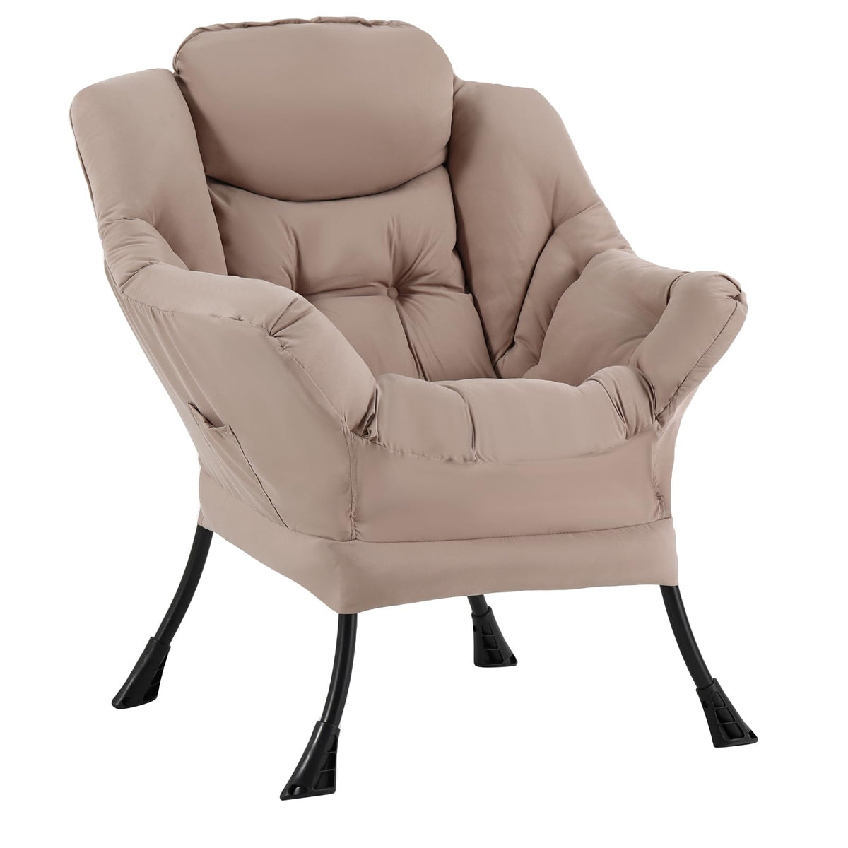 Welnow Lounge Armchair with Ottoman
