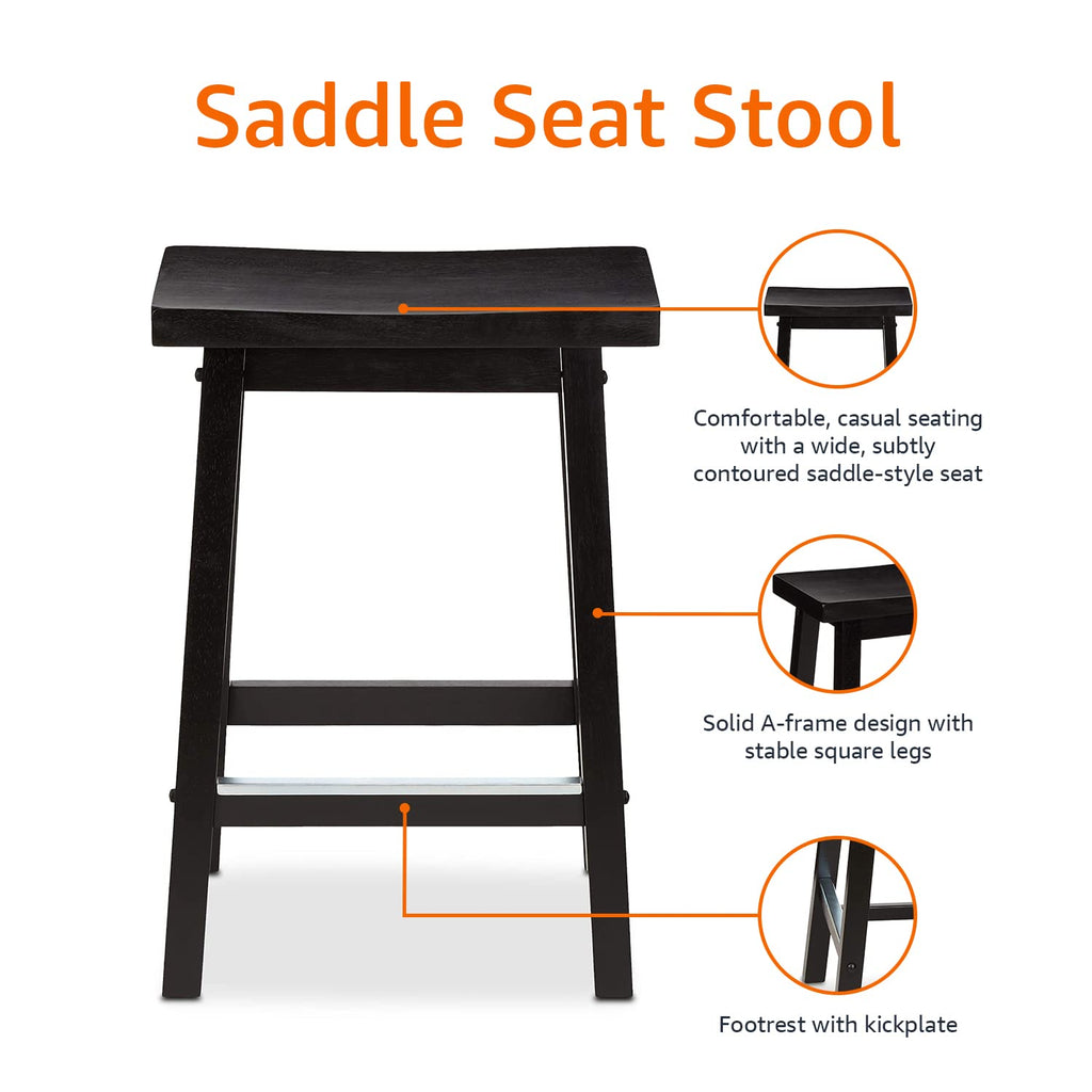 Amazon Basics Wooden Counter Stool
