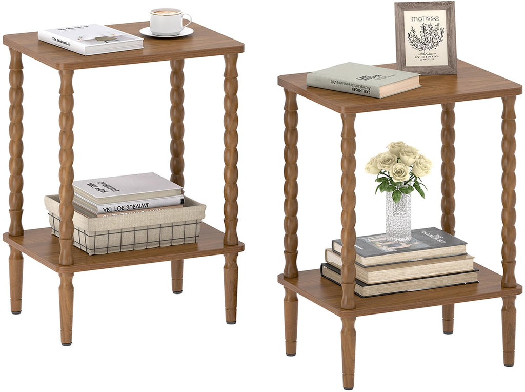 TUTOTAK Two-Tier Side Table