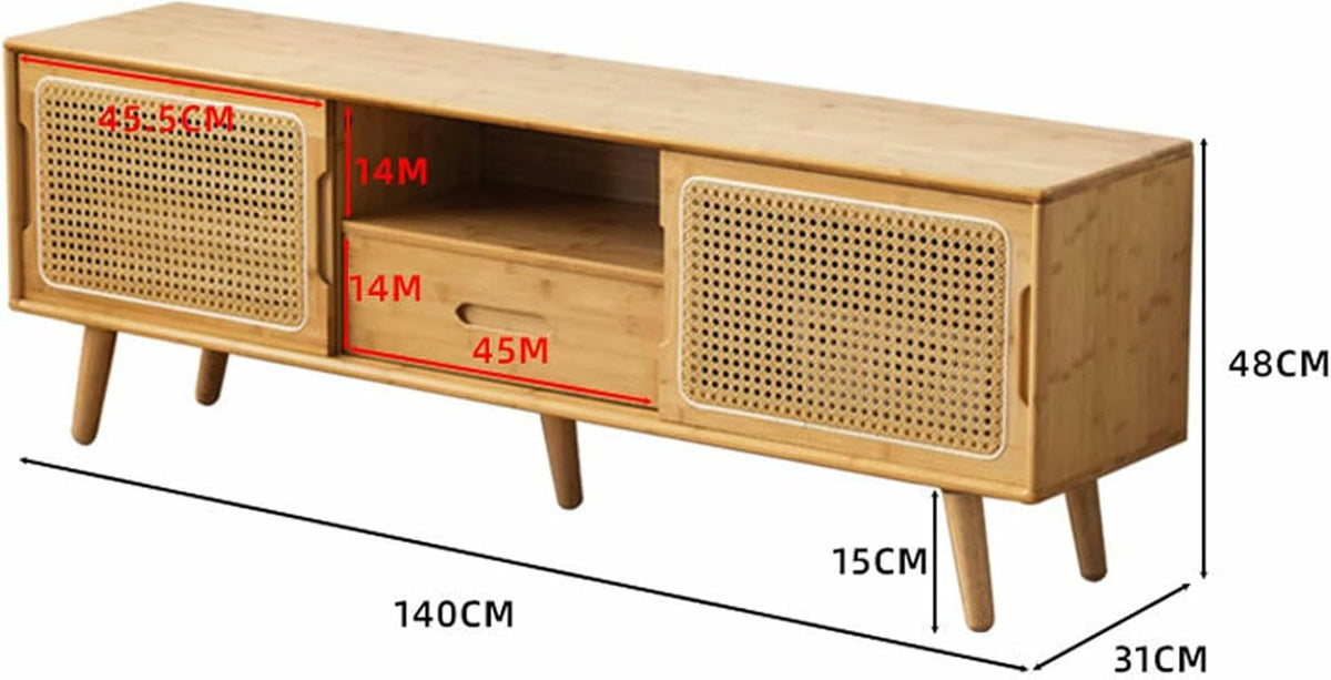 LYJYUJIE Mid-Century TV Stand