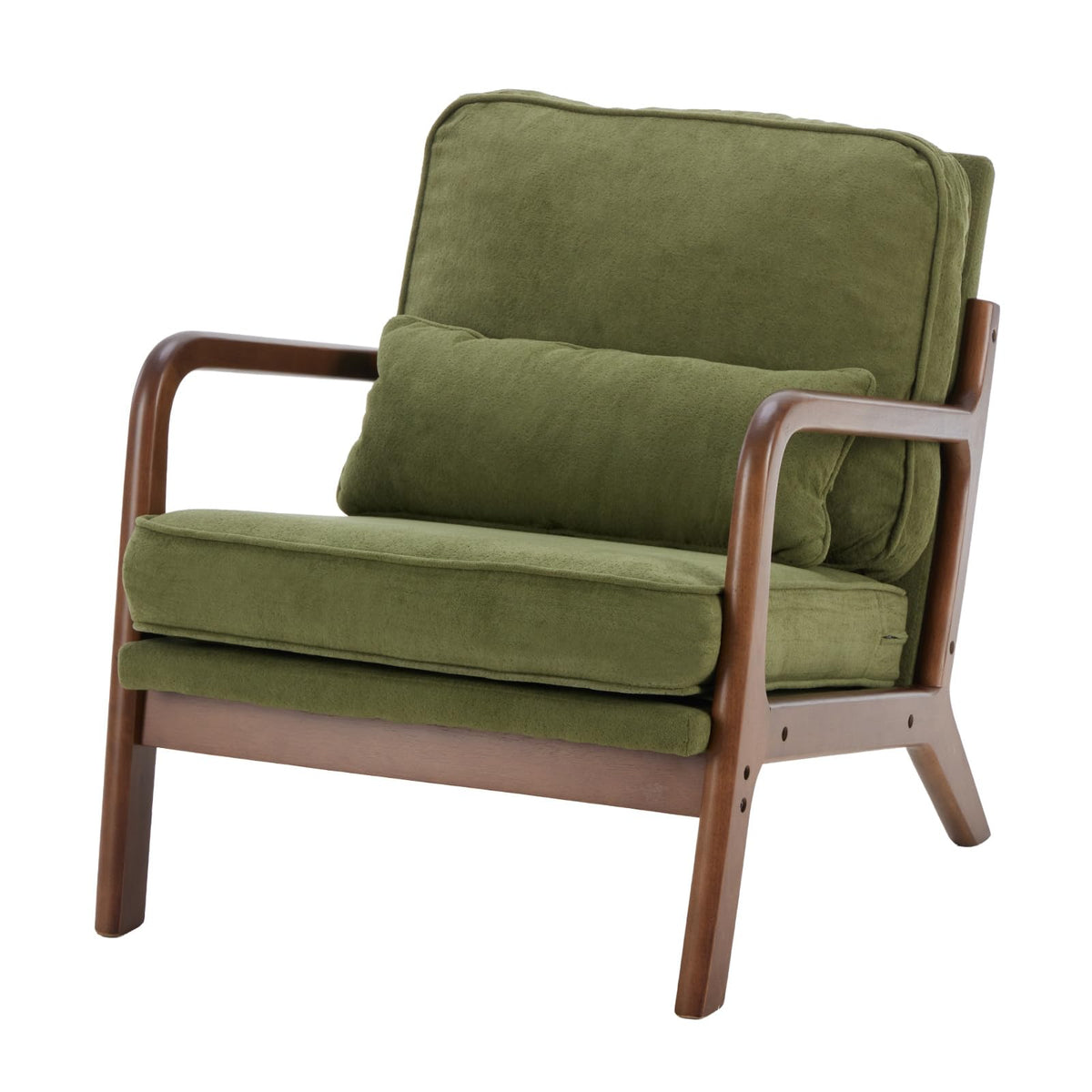 DUMOS Mid-Century Accent Armchair