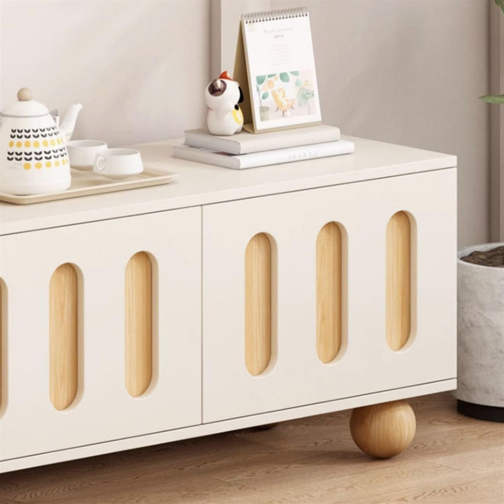 Minimalist Wooden TV Console