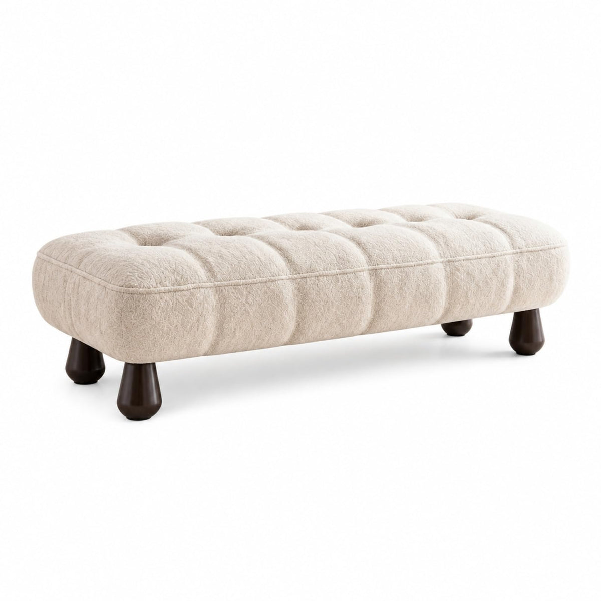 Tufted Upholstered Bedroom Bench