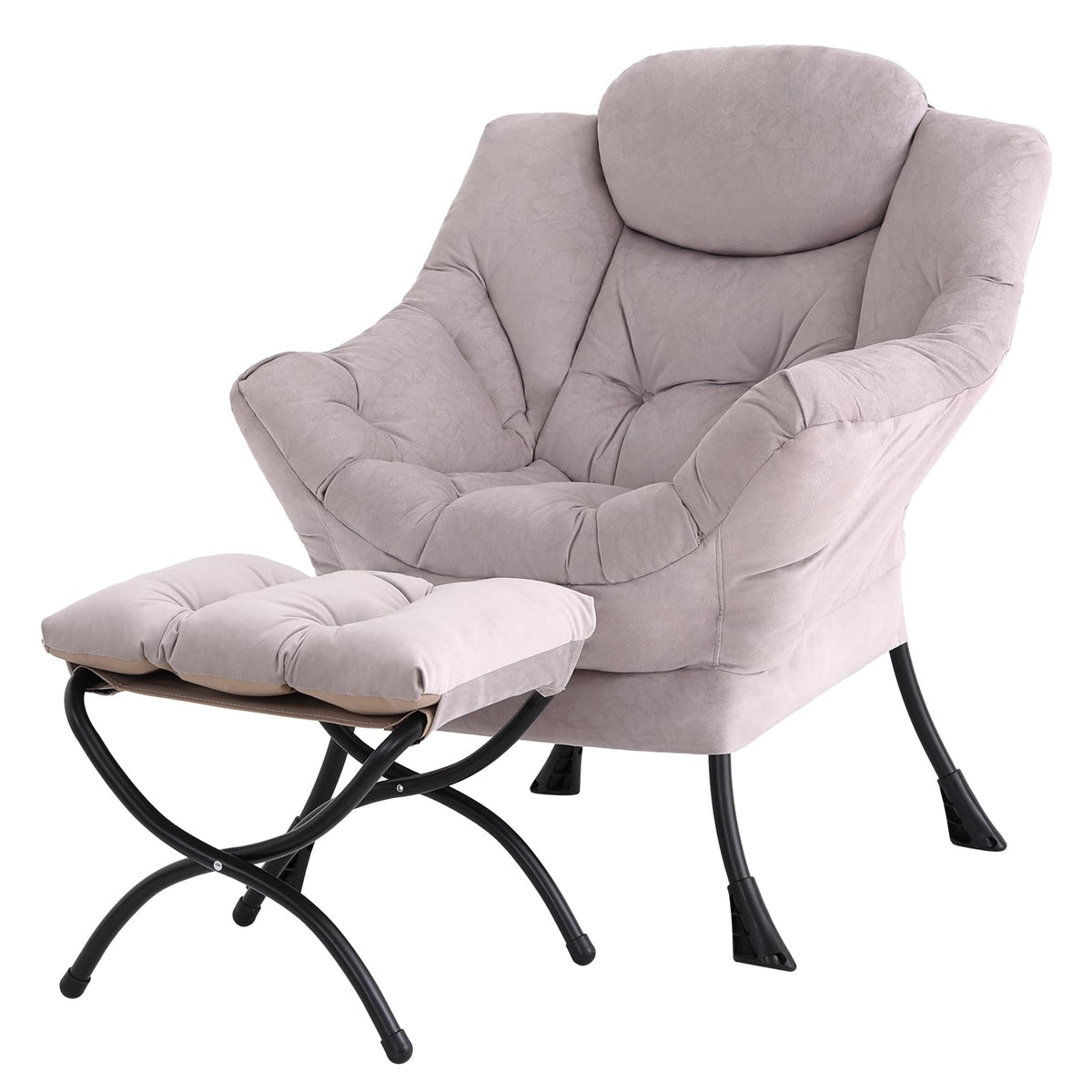 Tiita Lazy Armchair with Ottoman