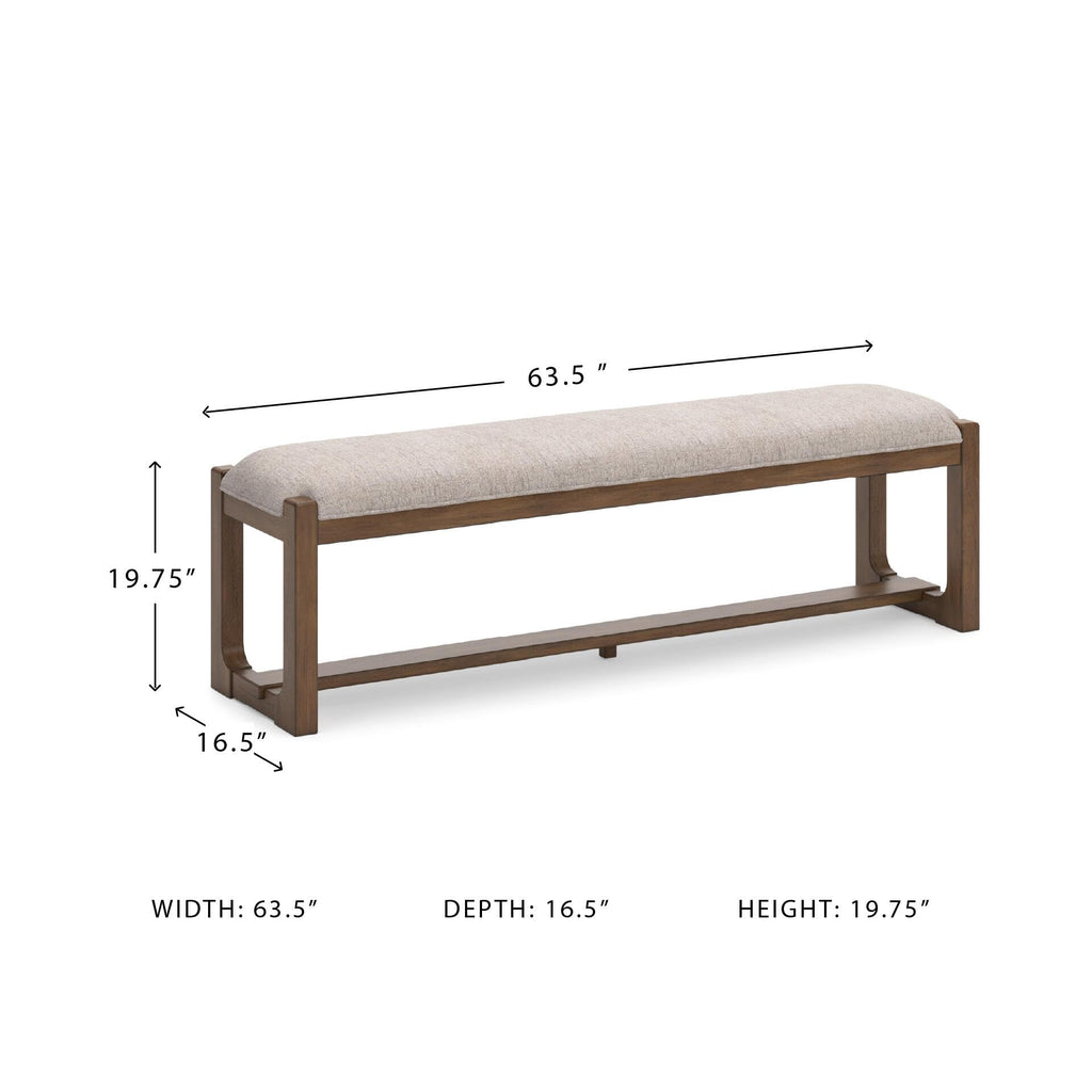 Ashley Cabalynn Upholstered Dining Bench