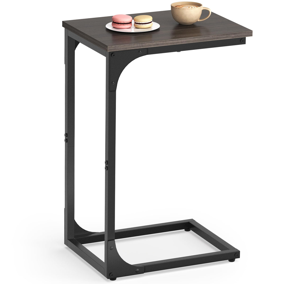 VASAGLE C-Shaped Side Table