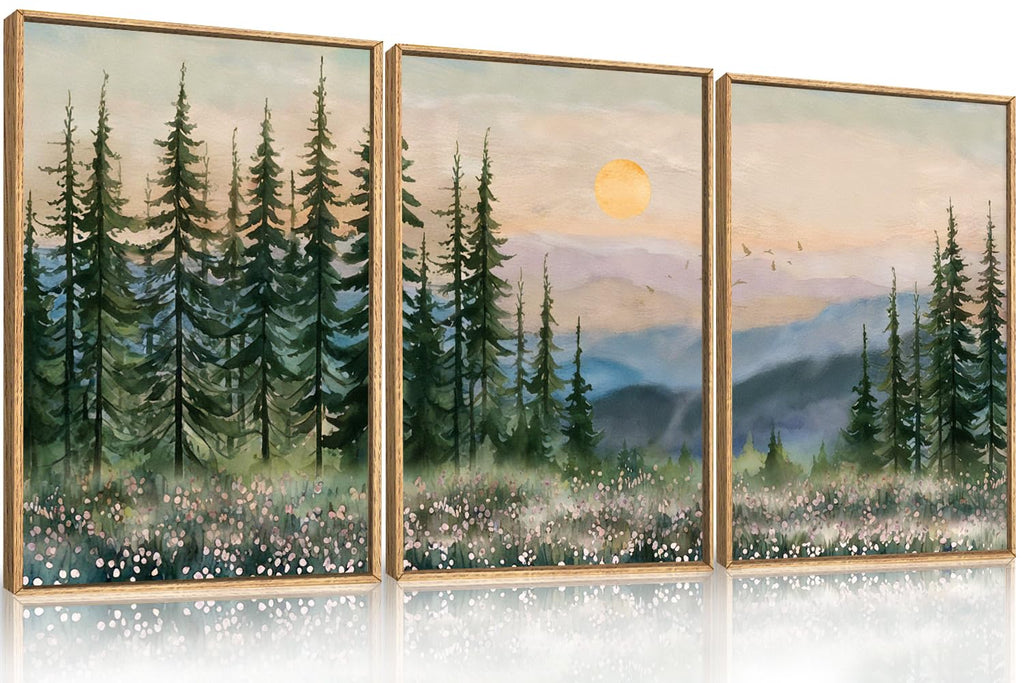 DRACIT Framed Canvas Wall Art Set