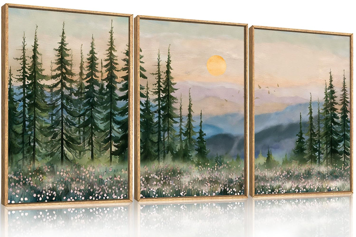 DRACIT Framed Canvas Wall Art Set
