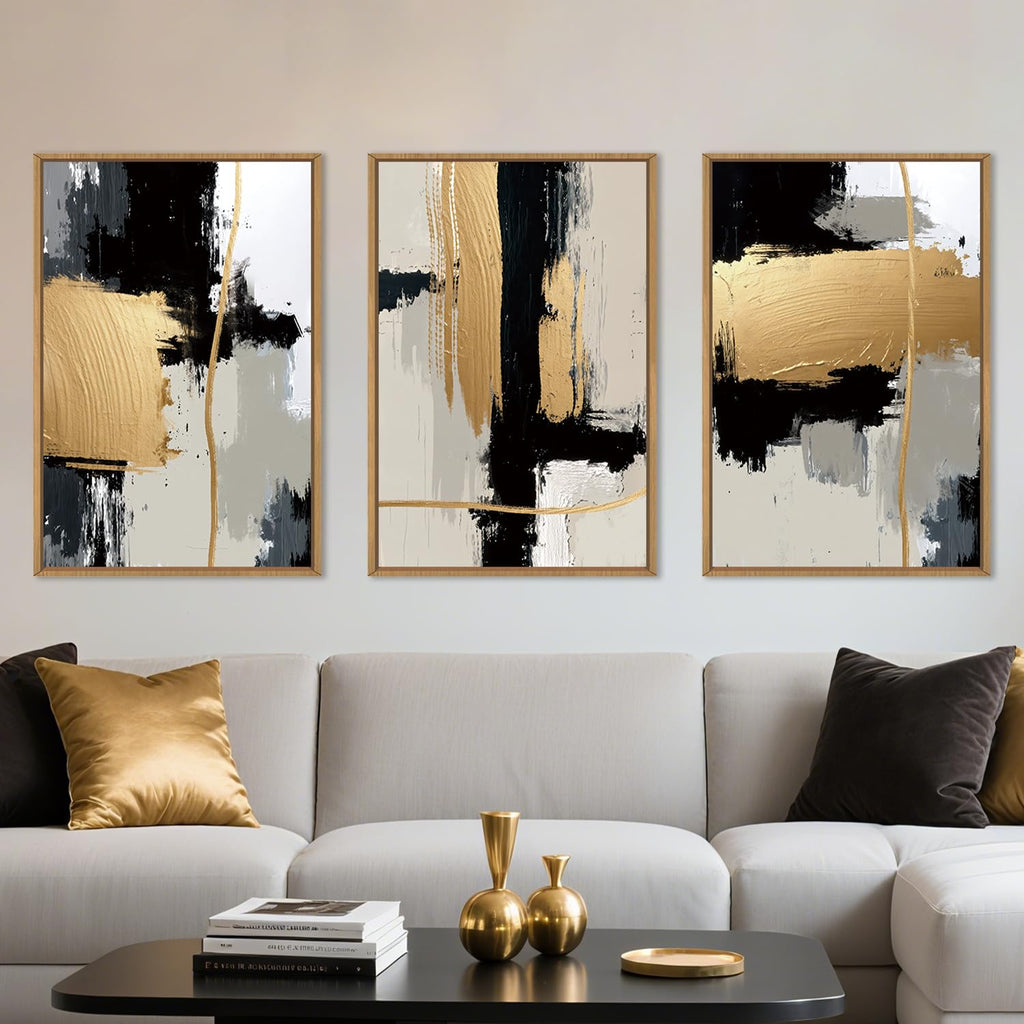 DRACIT Framed Canvas Wall Art Set