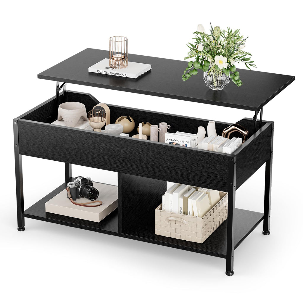 OLIXIS Lift-Top Storage Coffee Table