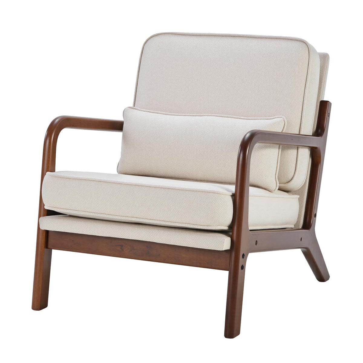 DUMOS Mid-Century Accent Armchair