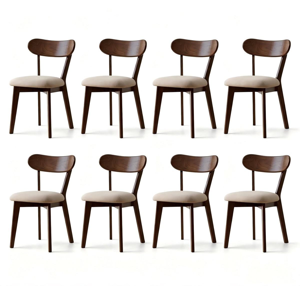 susici Solid Oak Dining Chairs
