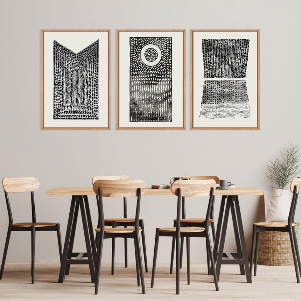 DRACIT Framed Canvas Wall Art Set