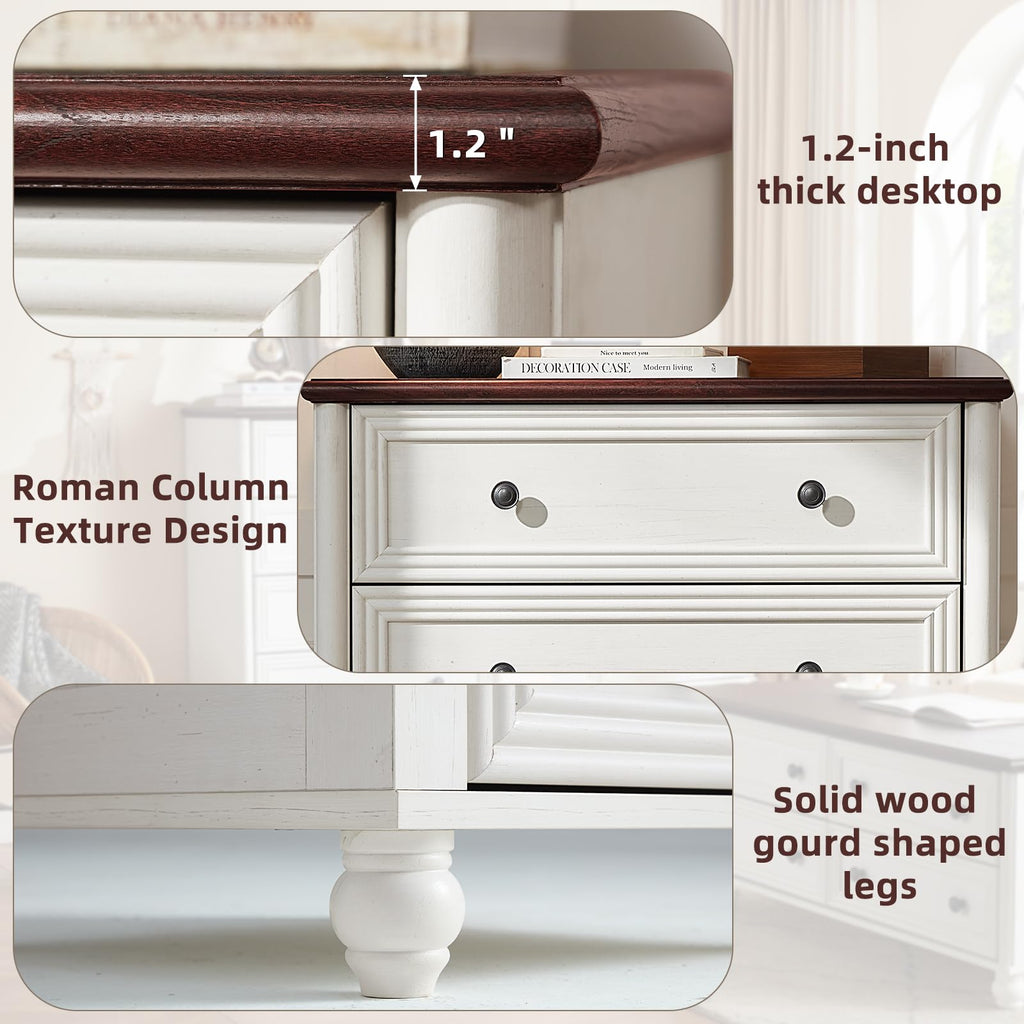 RWYHG Farmhouse Five-Drawer Dresser