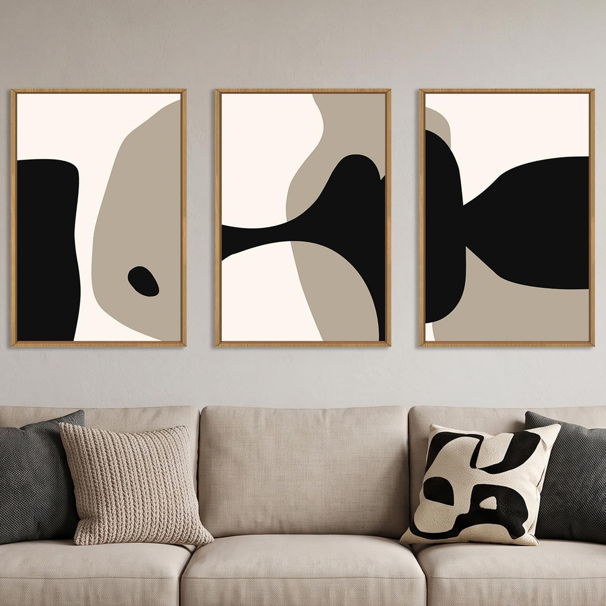 DRACIT Framed Canvas Wall Art Set