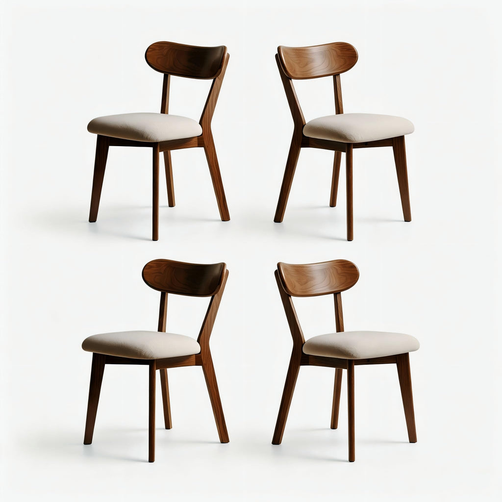 susici Solid Oak Dining Chairs