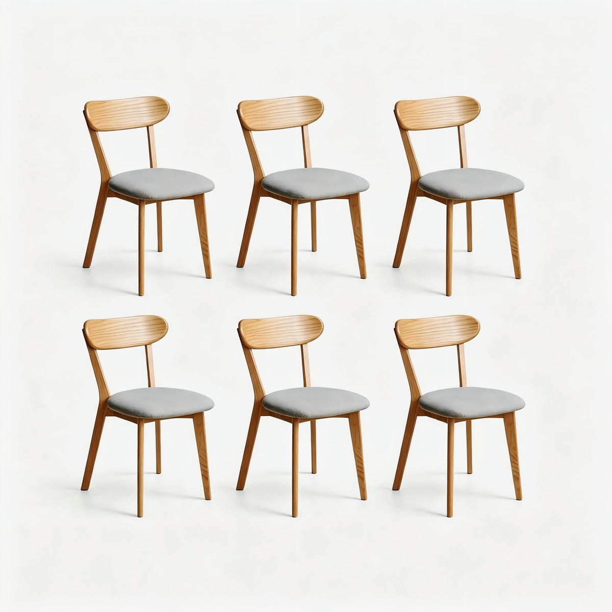 susici Solid Oak Dining Chairs