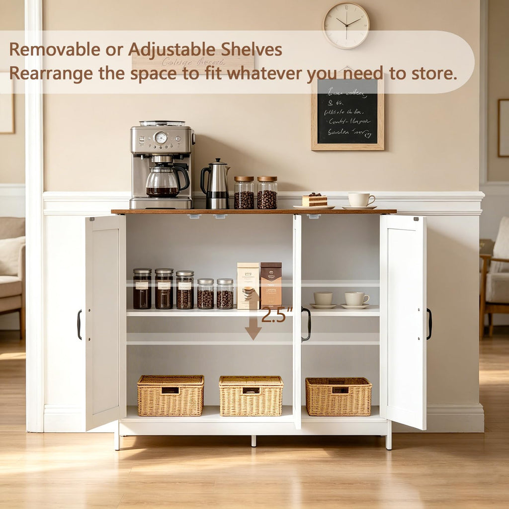 Cozivellia Three-Door Farmhouse Sideboard