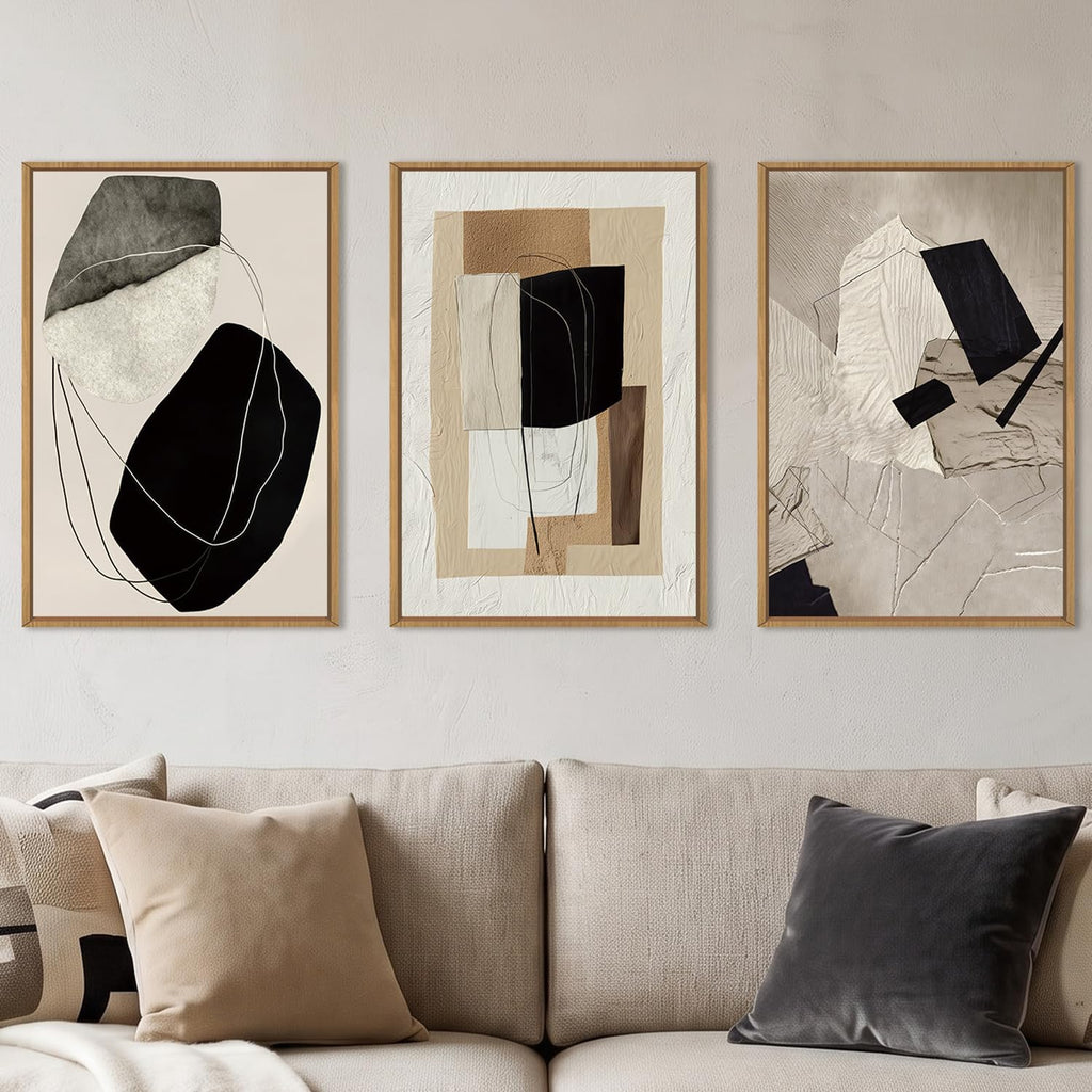 DRACIT Framed Canvas Wall Art Set