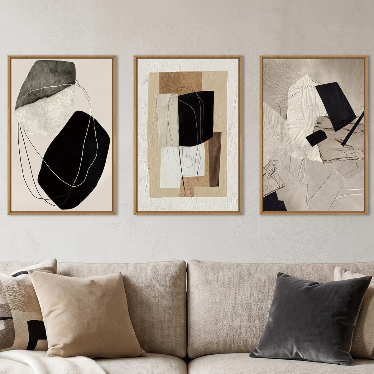 DRACIT Framed Canvas Wall Art Set