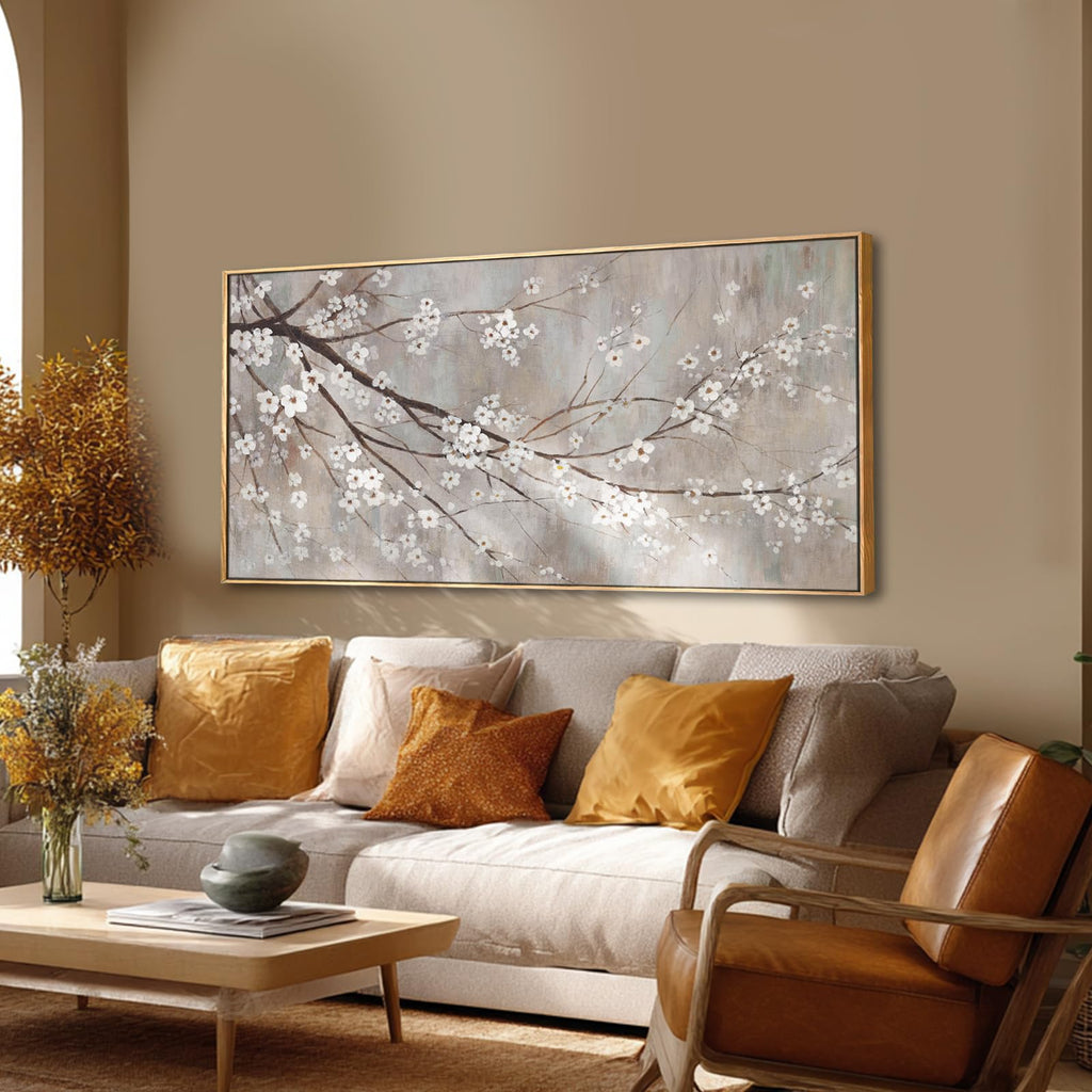XIANSHOU Abstract Branch Canvas Wall Art