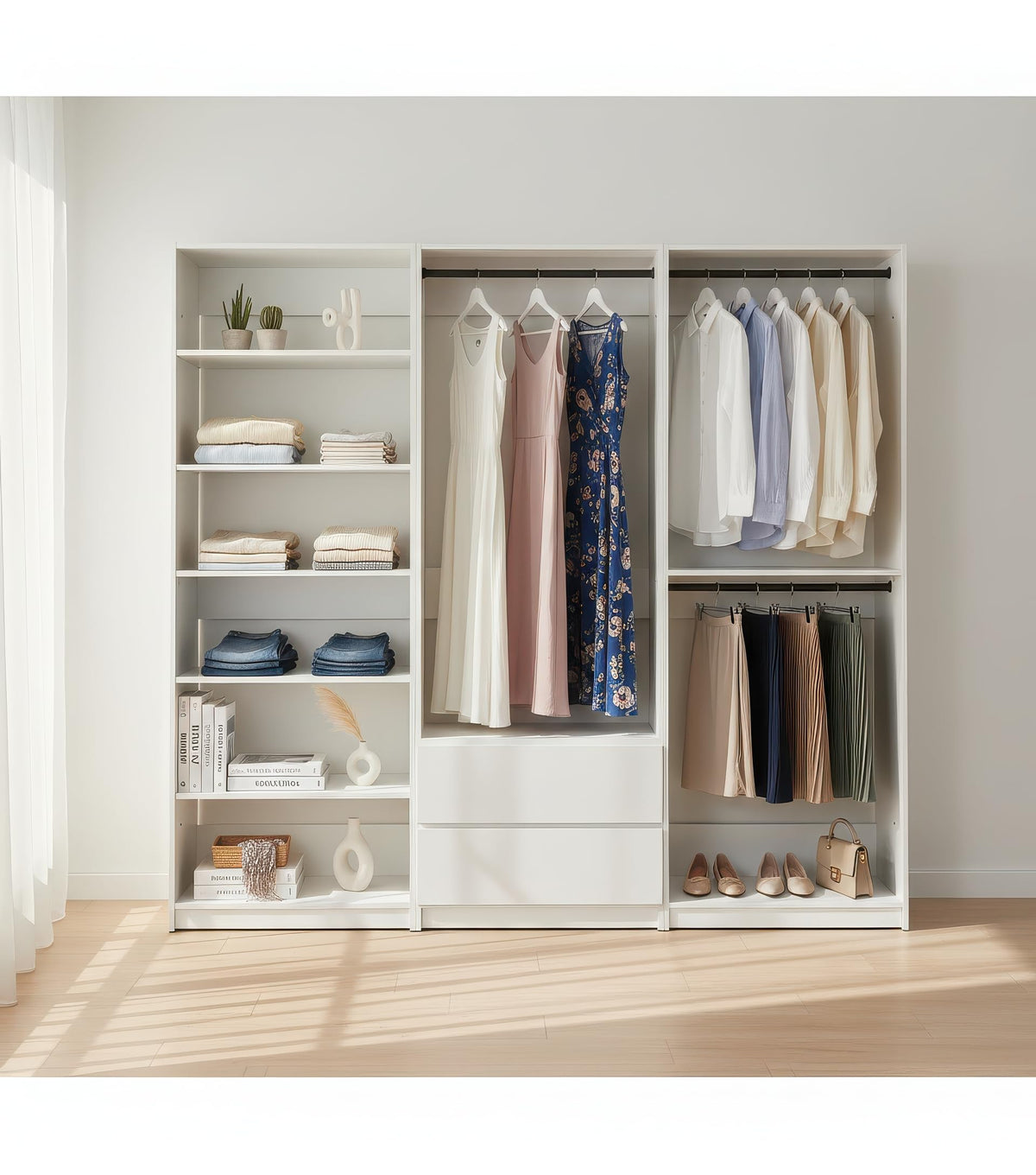 ESPIDOO Five-Piece Modular Wardrobe System