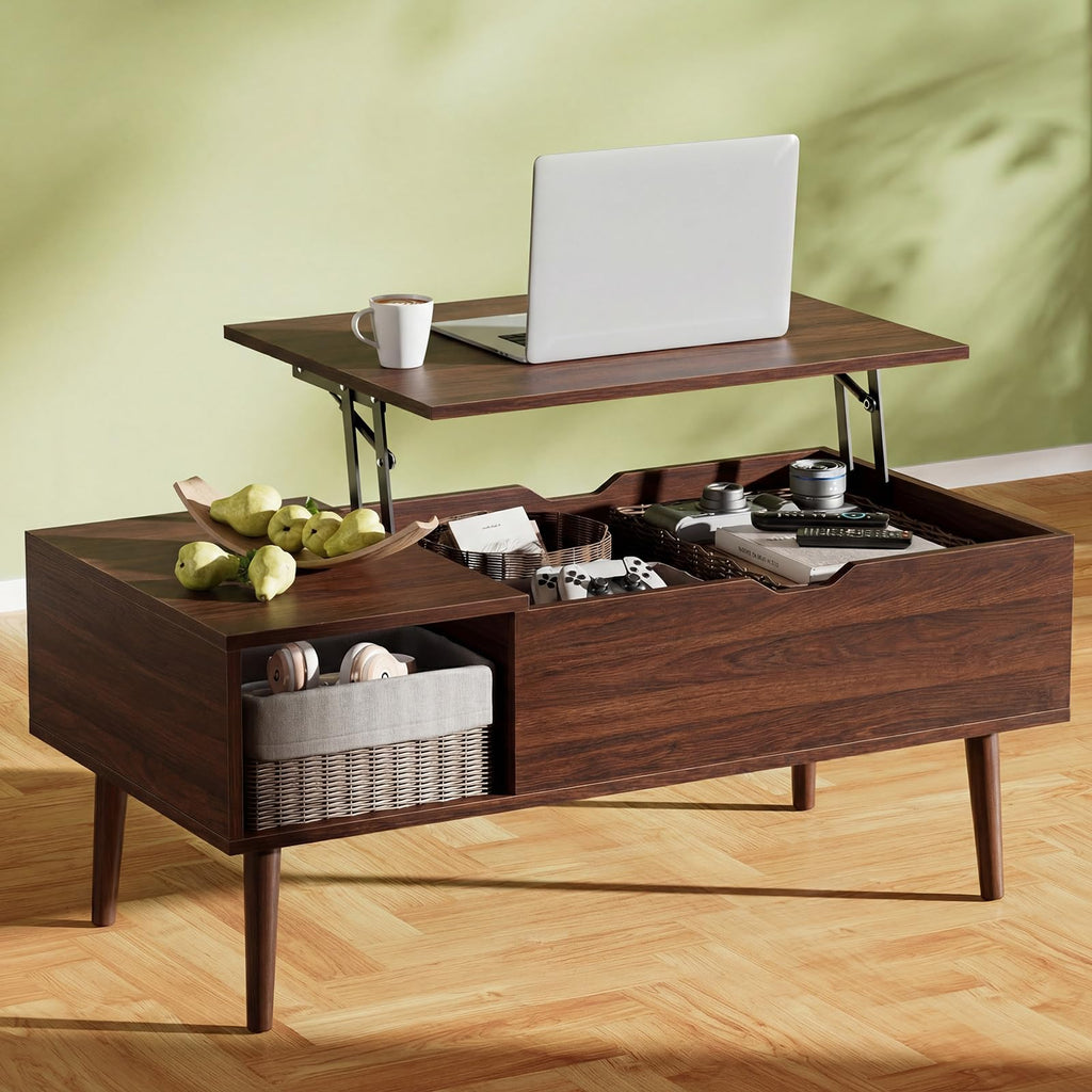 OLIXIS Lift-Top Storage Coffee Table