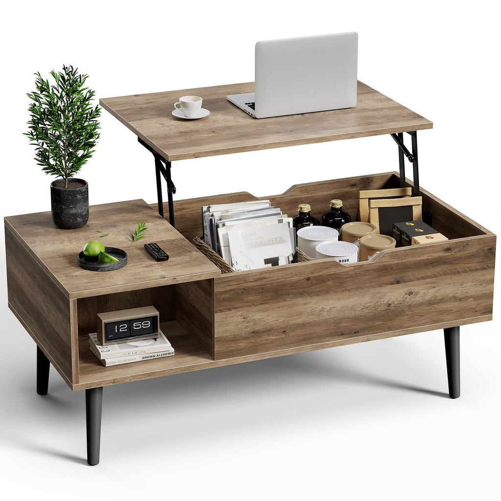 OLIXIS Lift-Top Storage Coffee Table