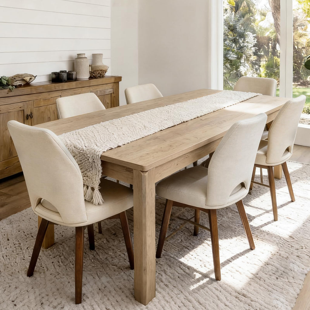 BERRY NEST 70-Inch Farmhouse Dining Table