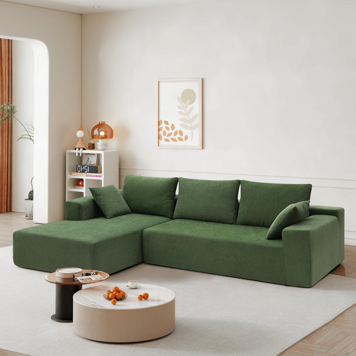 109-Inch Modular L-Shaped Sofa