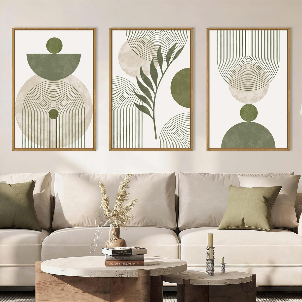 DRACIT Framed Canvas Wall Art Set